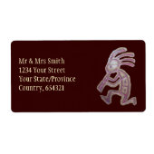 陶器ココペリ ラベル (正面)