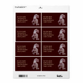 陶器ココペリ ラベル (フルシート)