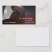 "陶器デザイナーI" -製陶術 名刺 (正面/裏面)