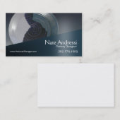 "陶器デザイナーI" -製陶術 名刺 (正面/裏面)