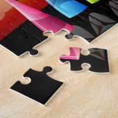 陶器付きアフリカ人女性 ジグソーパズル (側面)