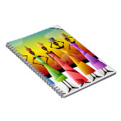 陶器付きアフリカ人女性 ノートブック (右側)