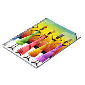 陶器付きアフリカ人女性 ノートブック (左側)