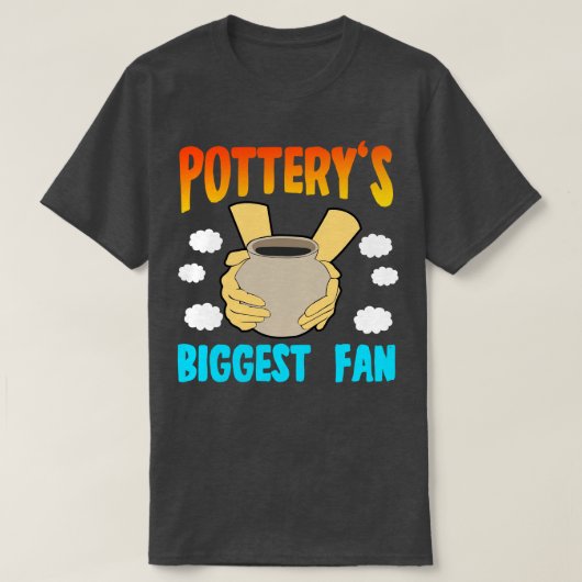 陶器最大のファン Tシャツ (デザイン正面)