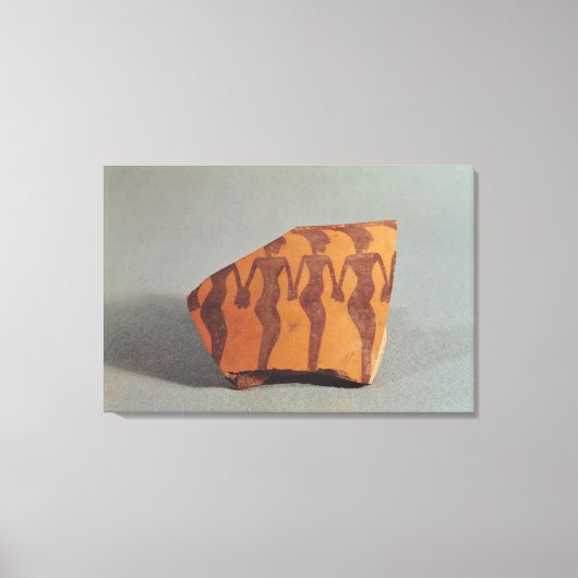 陶器片 キャンバスプリント (正面)