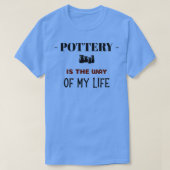陶器生活 Tシャツ (デザイン正面)