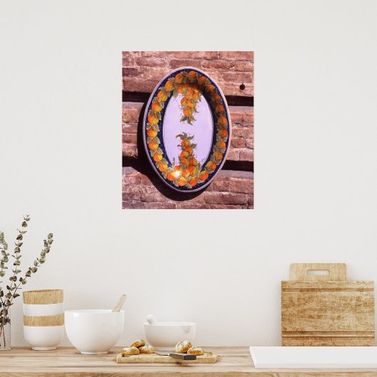 陶器皿 ポスター (キッチン)