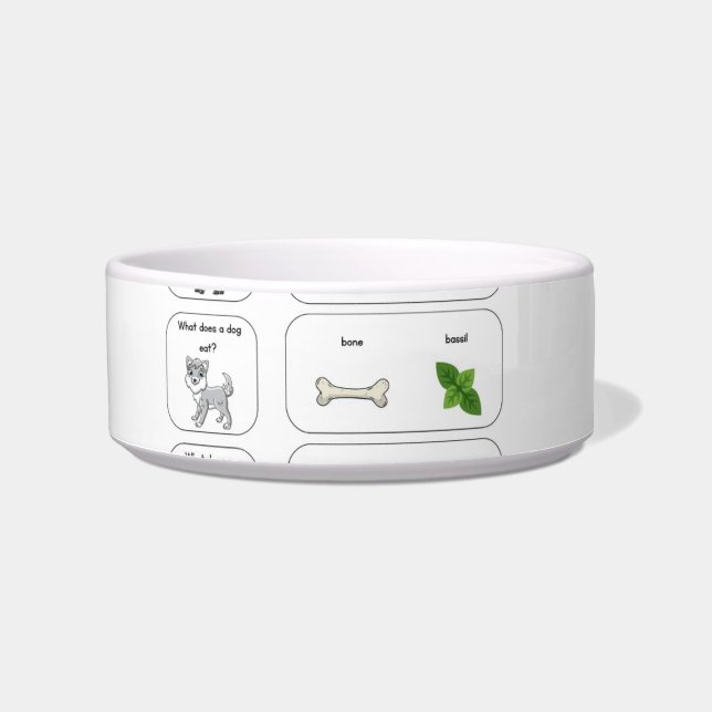 陶器製ペットボウル ボウル (正面)