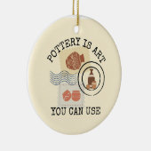 陶器 セラミックオーナメント (右)
