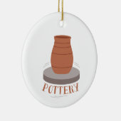 陶器 セラミックオーナメント (右)