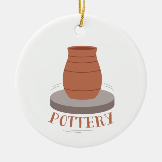 陶器 セラミックオーナメント (正面)