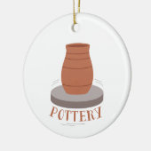 陶器 セラミックオーナメント (左)