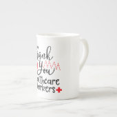 陶器 ボーンチャイナマグカップ (正面右)