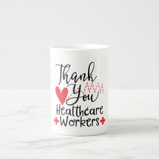 陶器 ボーンチャイナマグカップ (正面)