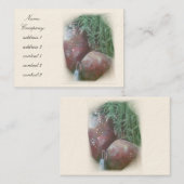 陶器 名刺 (正面/裏面)