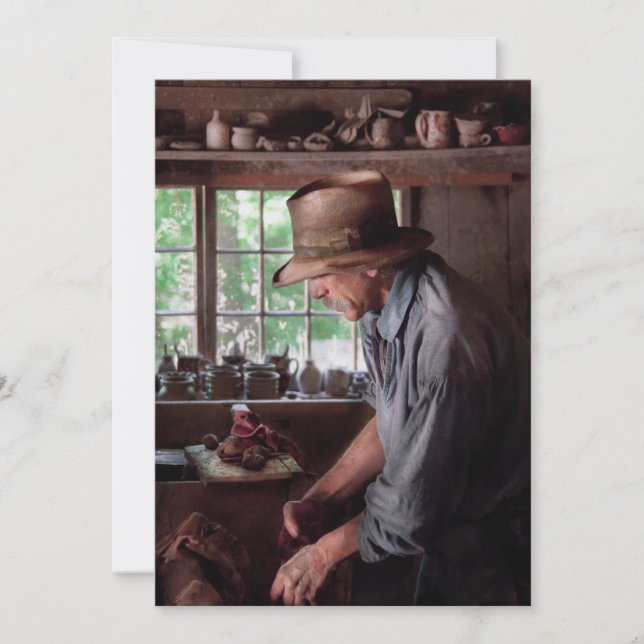 陶器 – 陶芸家III (正面)