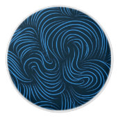 陶磁器のキャビネットのノブ セラミックノブ (正面)