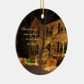 陶磁器のクリスマスのオーナメント セラミックオーナメント (右)