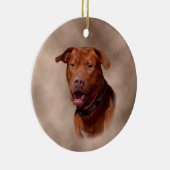 陶磁器のクリスマスツリーのオーナメント セラミックオーナメント (右)