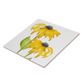 陶磁器のタイルに浮かぶ喜びの夏 タイル (側面)