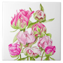 陶磁器のタイルに願い