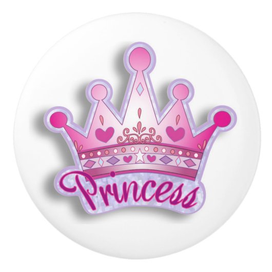 陶磁器のノブかプリンセス セラミックノブ (正面)