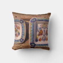 陶磁器のポスタ伝統的ープラークの鳩の模様