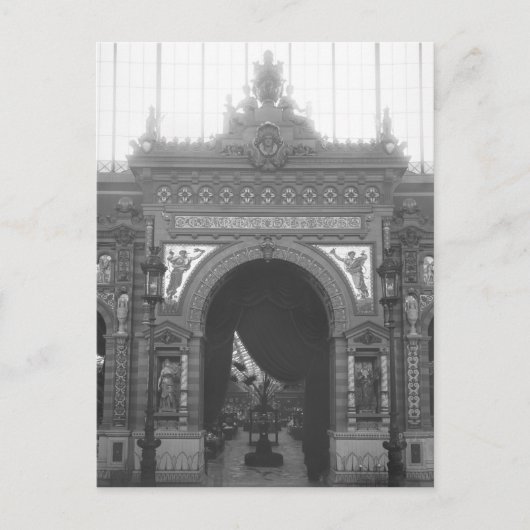 陶磁器のポルティコ ポストカード (正面)