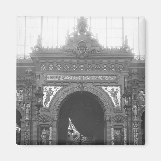 陶磁器のポルティコ マグネット (正面)