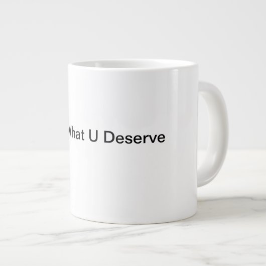 陶磁器のマグ20のozの食洗機およびマイクロウェーブ金庫 ジャンボコーヒーマグカップ (正面右)