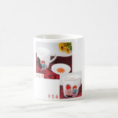 陶磁器のマグ コーヒーマグカップ (中央)