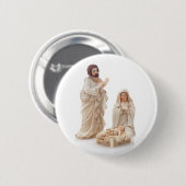 陶磁器の出生場面 缶バッジ (正面&裏面)