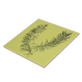 陶磁器タイルの上の夏のテクスチャ宝物 – B タイル (側面)