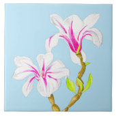 陶磁器タイルの春(M) タイル (正面)