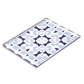 陶磁器タイルアズレジョポルトガル。ヴィンテージシームレスp ノートブック (左側)