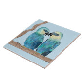 陶磁器タイル上のスピックスのマカス – (B) タイル (側面)