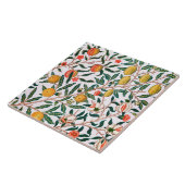 陶磁器タイル；ウィリアム・モリス：ザクロ タイル (側面)