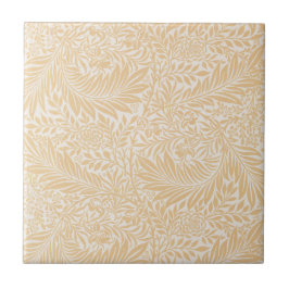 陶磁器タイル、ウィリアム・モリス：ラークスパー タイル