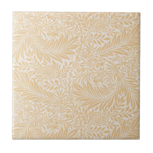 陶磁器タイル、ウィリアム・モリス:ラークスパー タイル