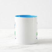 陶磁器マグカップ - 友達の家への道 マグカップ (中央)
