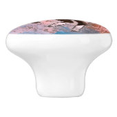 陶磁器ユニコーンの引出しのノブの引き(衰退したシャーベット) セラミックノブ (側面)