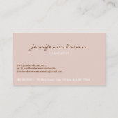 陶磁器彫刻陶磁器 名刺 (裏面)