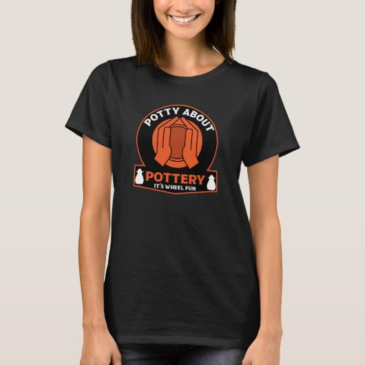 陶磁器製造業者 Tシャツ (正面)