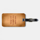 陶磁器陶器の静物画I -ライトおよび影 ラゲッジタグ (裏面横)