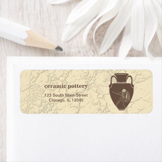 陶磁器 ラベル (インサイチュ)