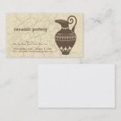 陶磁器 名刺 (正面/裏面)