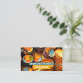 陶磁器，陶芸教室，陶工 名刺 (スタンド正面)