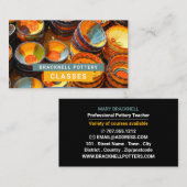 陶磁器,陶芸教室,陶工 名刺 (正面/裏面)