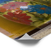 陶磁器， Moustiers-Sainte-Marie, Provence, ポスター (角)