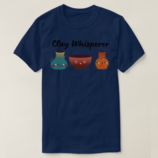 陶磁陶磁粘土2 Tシャツ (デザイン正面)